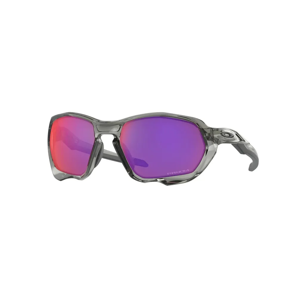 Image of Oakley Plazma Sunglasses Grey Ink/Prizm Road